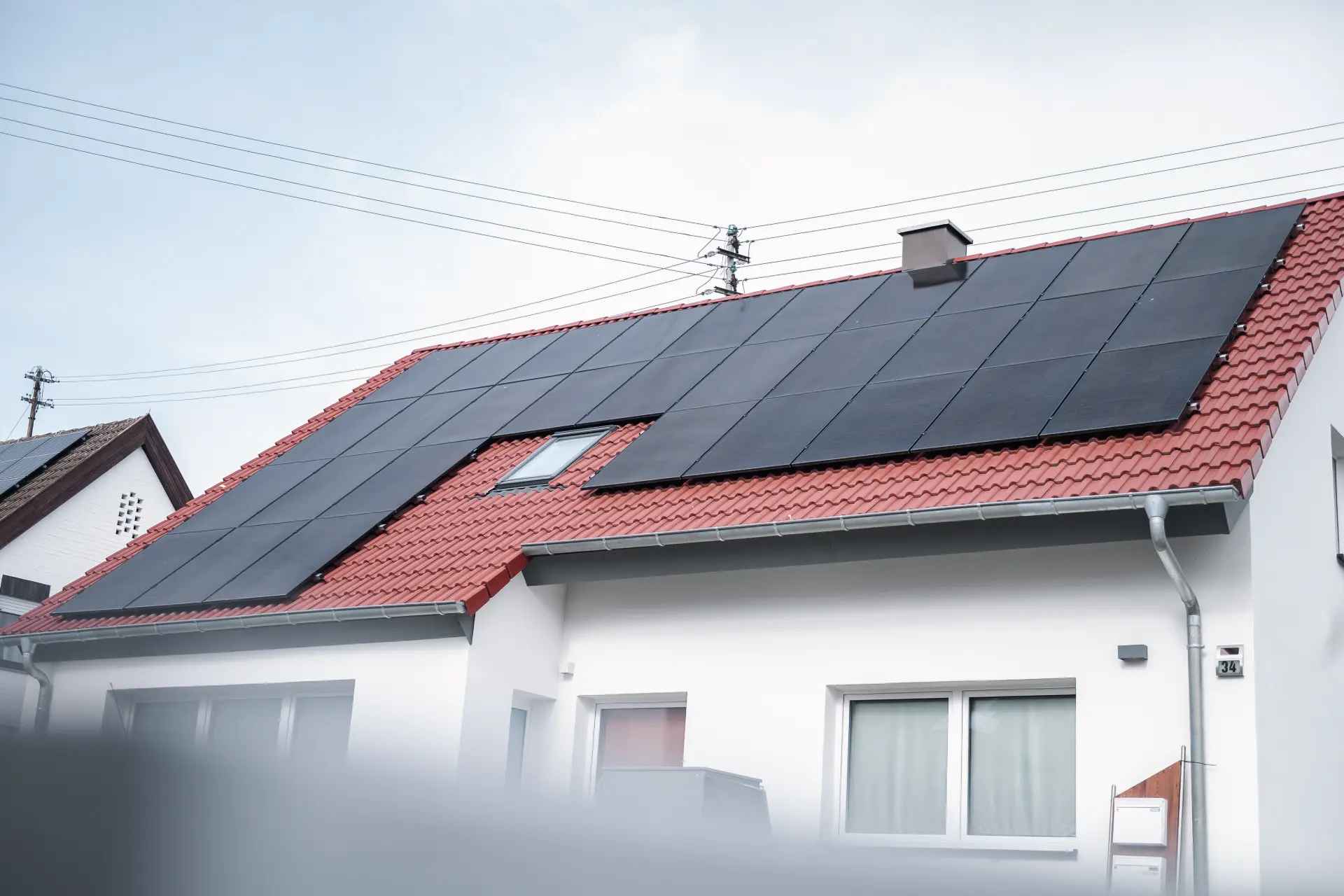 Aussenarbeiten an einem Wohnhaus in der Region Hohenlohe