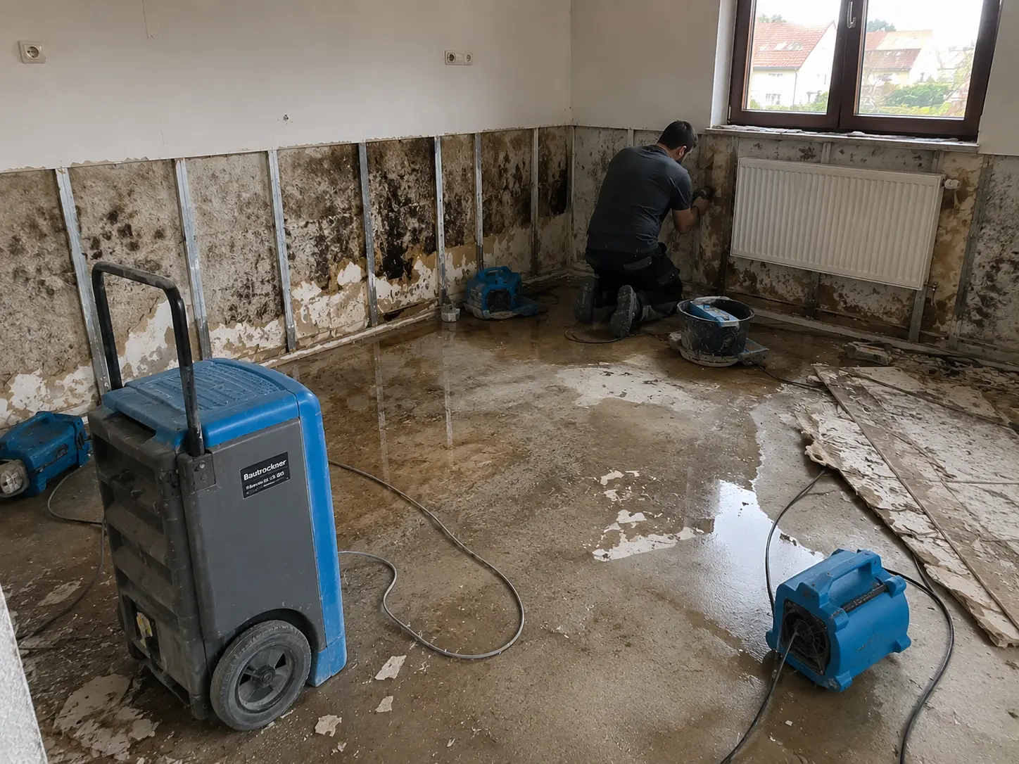 Schadensbeseitigung und Reparatur in einer Immobilie in Schwäbisch Hall